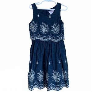 Bloome de Jeune Fille Girls Denim Dress